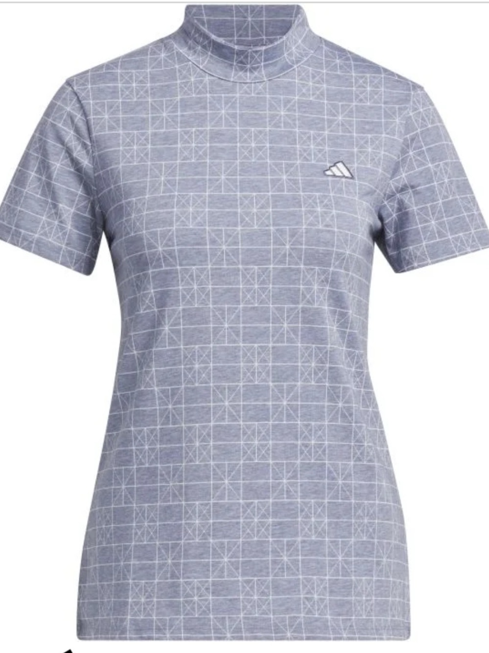 Adidas women’s go-to printed polo shirt size s